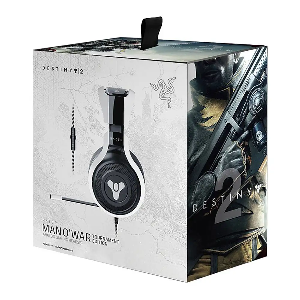Razer Man O'War Tournament Edition Destiny 2 Edition Gaming Headset with  Mic Noise Isolating Analog Gaming Headset|Headphone/Headset| - AliExpress