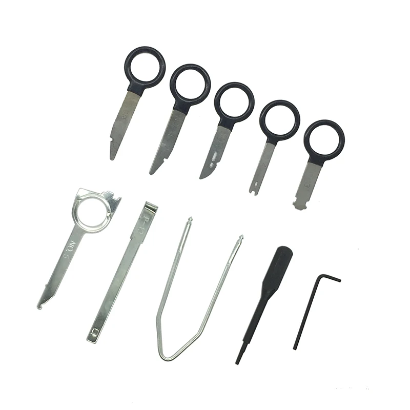 Набор инструментов для снятия автомагнитолы Mainpoint синий/красный пакет горячая