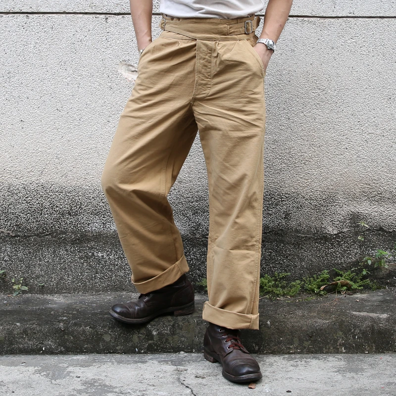 2021 Non Stock Gurkha Pants Vintage UK Army Military Trouser For Men Khaki  Olive