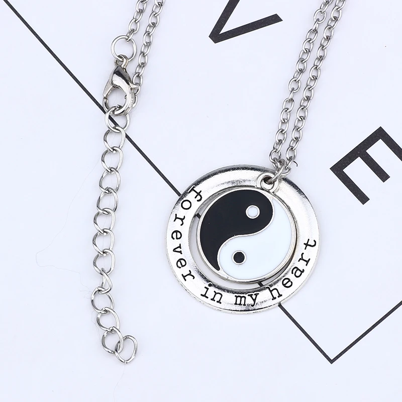 Best-Friends-Jewelry-Yin-Yang-Tai-Chi-Pendant-Necklaces-Love-Forever-In-My-Heart-Choker-Necklace (4)