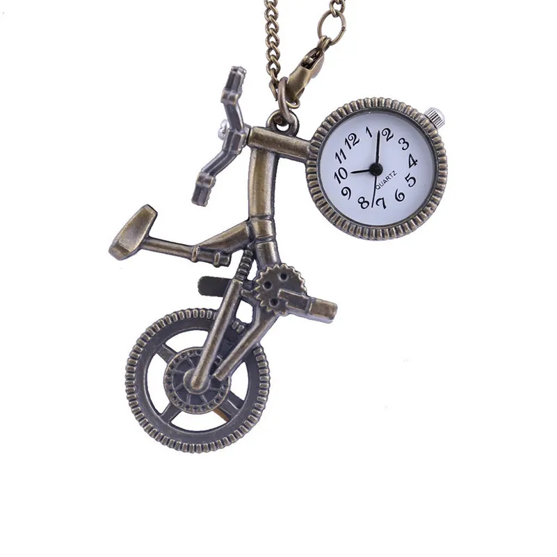 

Fashion Unisex Pocket Watches Retro Personality Quartz Pocket Watch Bronze Classic Watch Ladies Men Clock Necklace Gifts /C