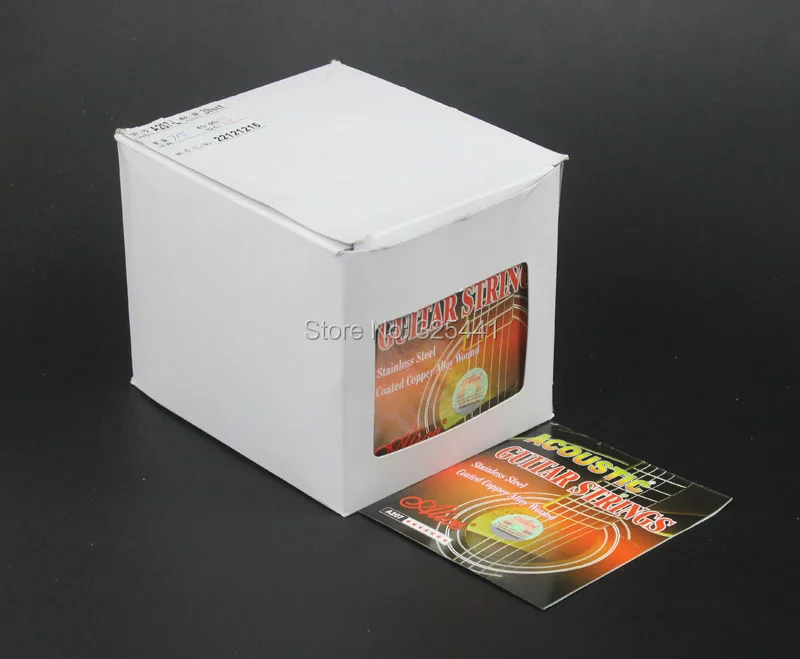 

20 Sets Lot Alice A207 Great Tone Long Life Stainless Steel Coated Copper Alloy Wound Acoustic Guitar Strings