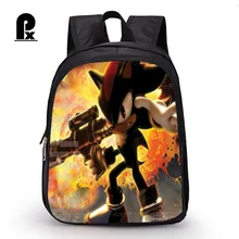 2018 Children Backpack Sonic The Hedgehog Schoolbag Kindergarten Cute Schoolbag for Boys and Girls Kid Bag Mochila Infantil