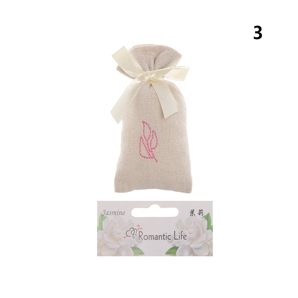 Creative Aromatherapy Closet Freshener Fabric Embroidery Fresh Small Sachet Home Wardrobe Deodorant Dehumidification Sachet - Аромат: jasmine