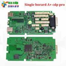 Best Quality Single Green PCB board TCS CDP+ Pro NO Bluetooth cars & Trucks Diagnostic tool 2014.2/2015.3 Optional