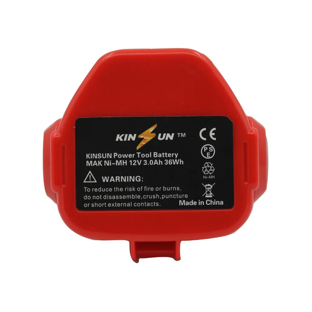 Аккумуляторная батарея KINSUN 12V 3.0Ah Ni MH беспроводная дрель Makita отвертка PA12 1220 1222 192598
