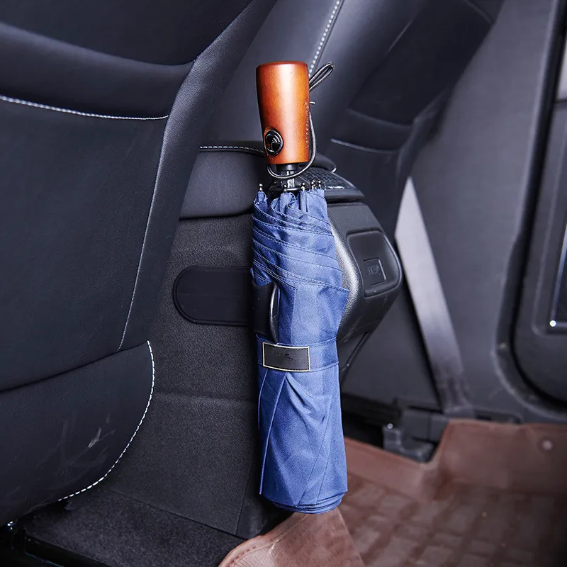 Многофункциональный самоклеящийся домашний автомобильный крюк для зонта, мульти держатель, вешалка, авто зажим для сиденья, стойка, органайзер для зонта