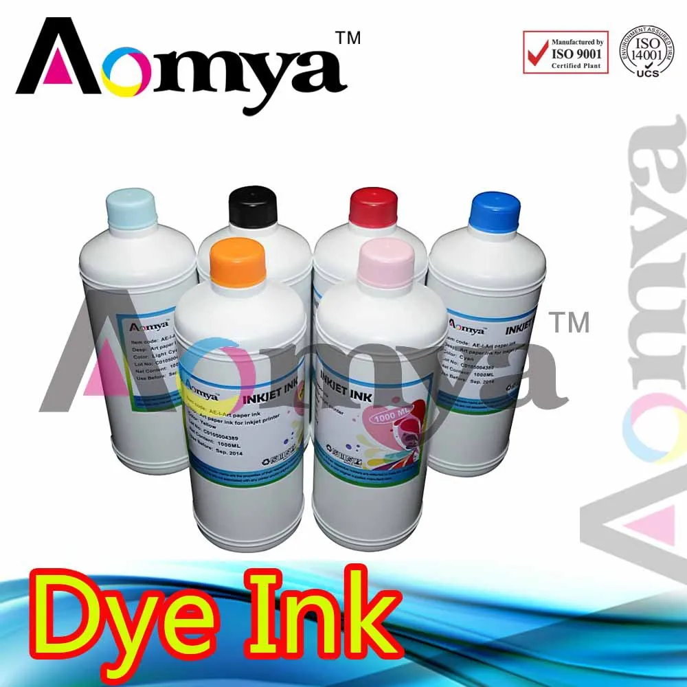 

6color Aomya Specialized Dye Ink Compatible for HP 72 Designjet Printer T610 T620 T770 T790 T1100 T1120 T1200 T1300 T2300