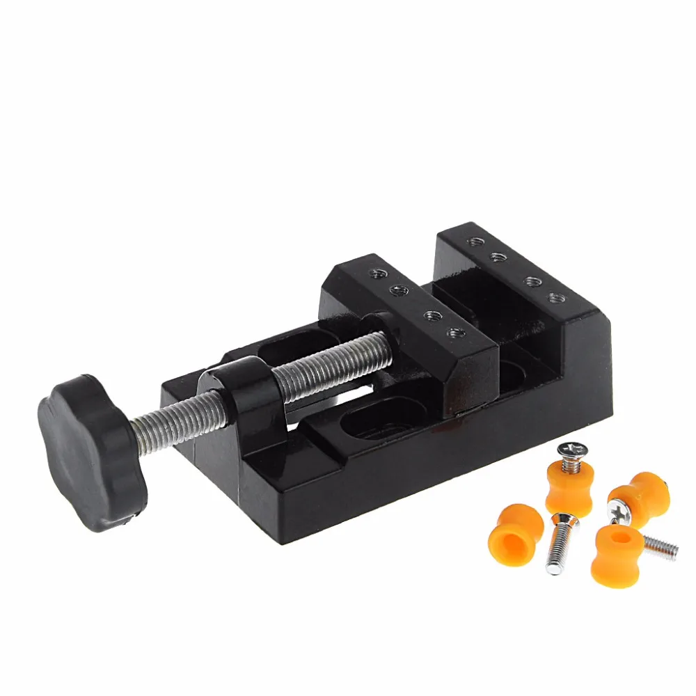 Jaw Bench Clamp Drill Press Vice Opening Parallel Table Vise DIY