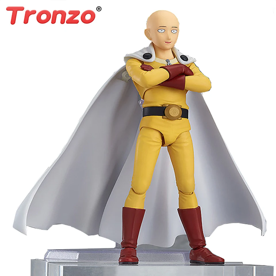 Экшн фигурка Tronzo Figma 310 Аниме One Punch Man Сайтама Genos SHF герой ПВХ модель игрушки