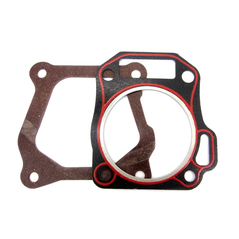 Motorcycle Cylinder Head 7PCS Gasket Assembly Full Set for Honda GX160 5.5HP GX200 6.5HP Engine Kickstarters Parts High Quality