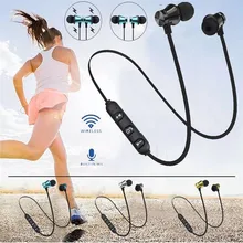 Wireless + Wired Bluetooth 4.2 Stereo Earbuds Earphone Magnetic In-Ear Earphone For Sports Anti Drop Wireless + Wired Bluetooth 4.2 Stereo Earbuds Earphone Magnetic In-Ear Earphone For Sports Anti Drop