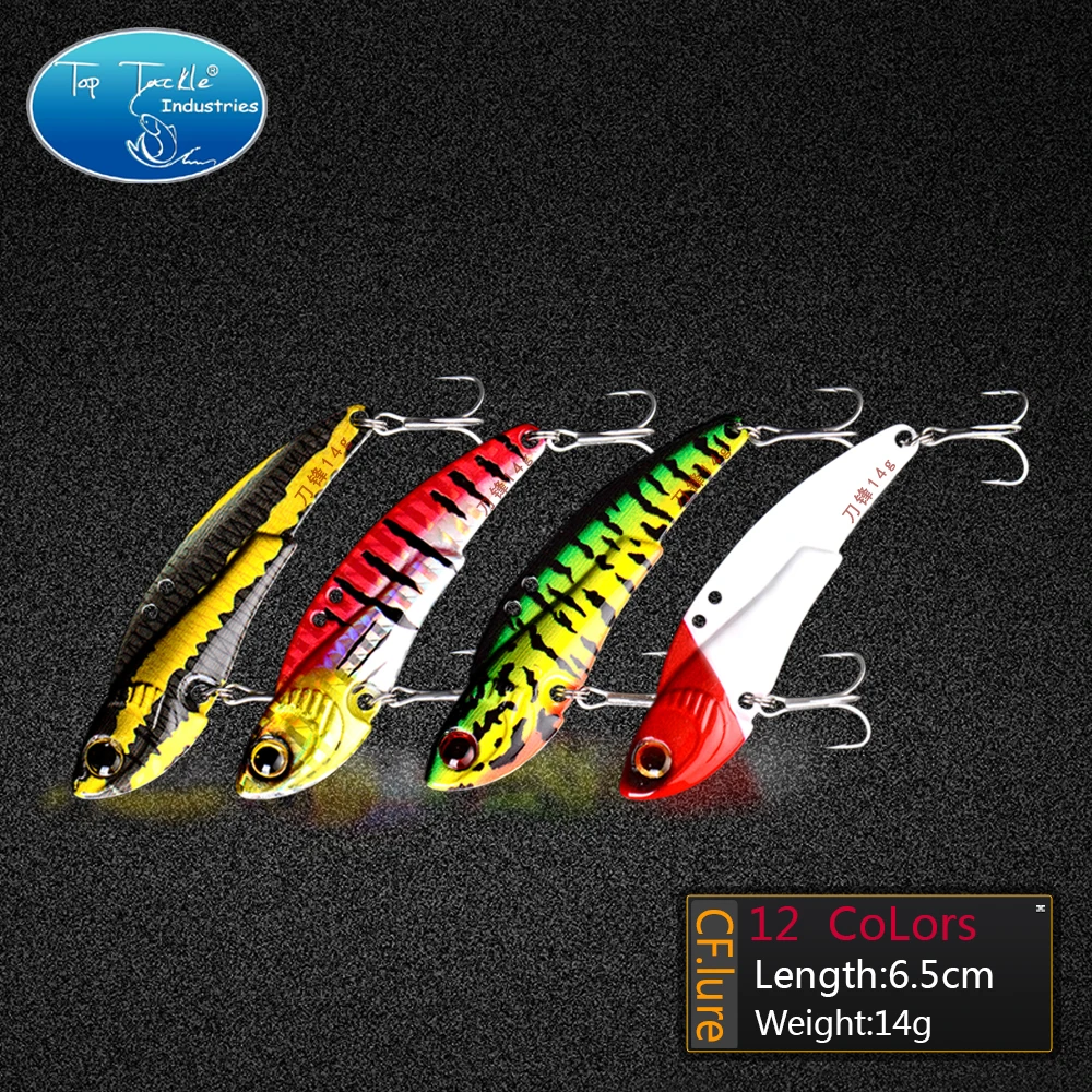 

Freshwater Fishing Lure metal blade vibration lure Sinking VIB 65MM 14G