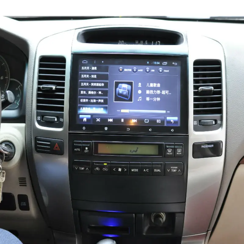 Excellent Lenvio 9"IPS RAM 2GB+32GB Android 7.1 CAR GPS Navigation For Toyota Prado 120 Land Cruiser 120 2002 2003-2010 car dvd player DAB 1