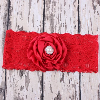 

Baby Infant Hair Band Girls Bowknot Headband Photography Props Kids Accessories Flower Pearl Flower Hair Band Headband Baby Girl