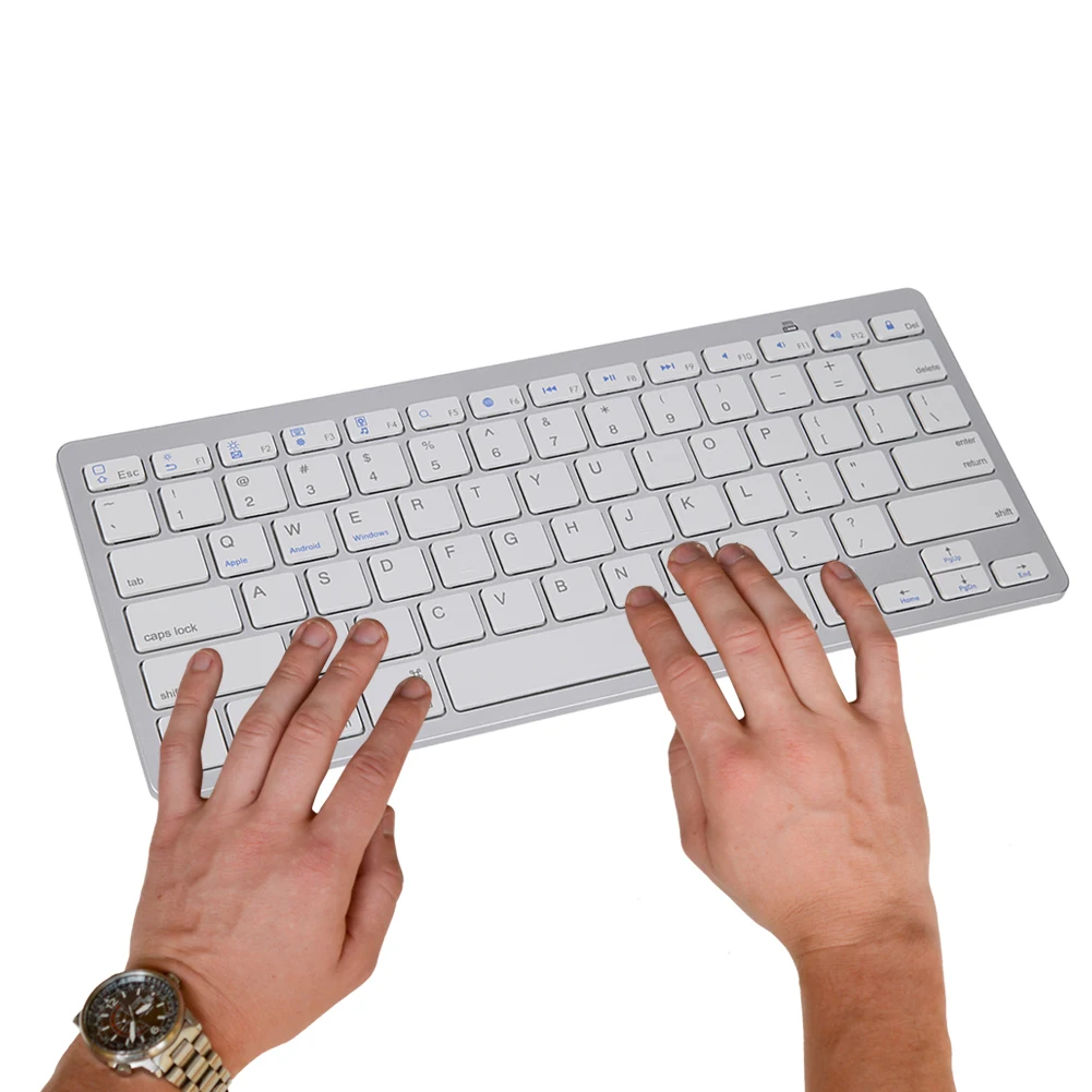 Универсальная беспроводная клавиатура 3,0 Bluetooth клавиатура для Apple Mac Os система для Apple ipad 2 3 4 ipad air 1 2 ipad для Iphone 6