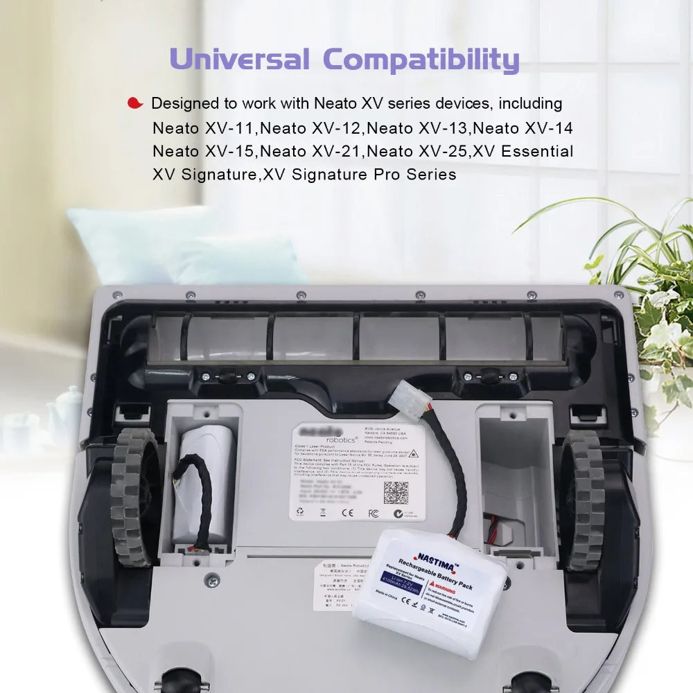 7.2v 4100mah 2pcs Li-ion Battery For 