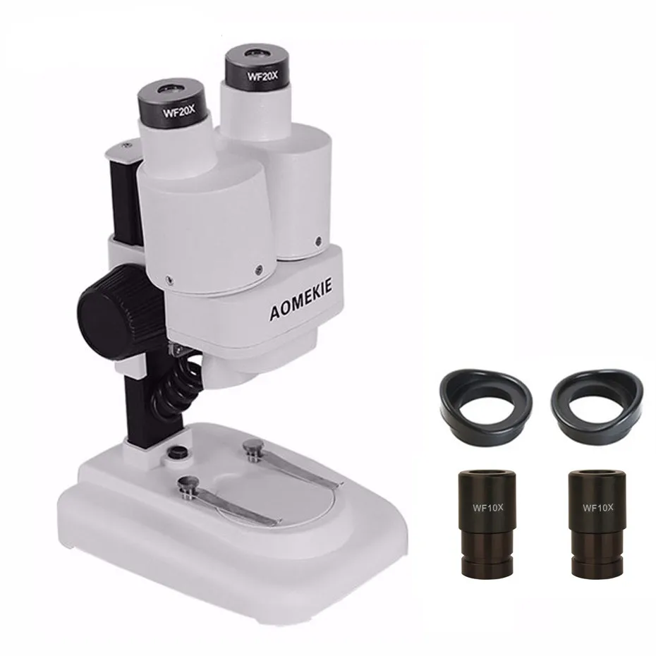 AOMEKIE-Binocular-Stereo-Microscope-20X-40X-Above-LED-Lights-PCB-Solder-Tool-Mobile-Phone-Repair-Mineral