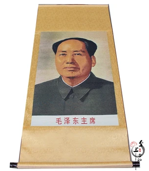 

Embroidery painting new shelves Tapestry Fabric painting Chudo painting the living room decoration like Chairman Mao