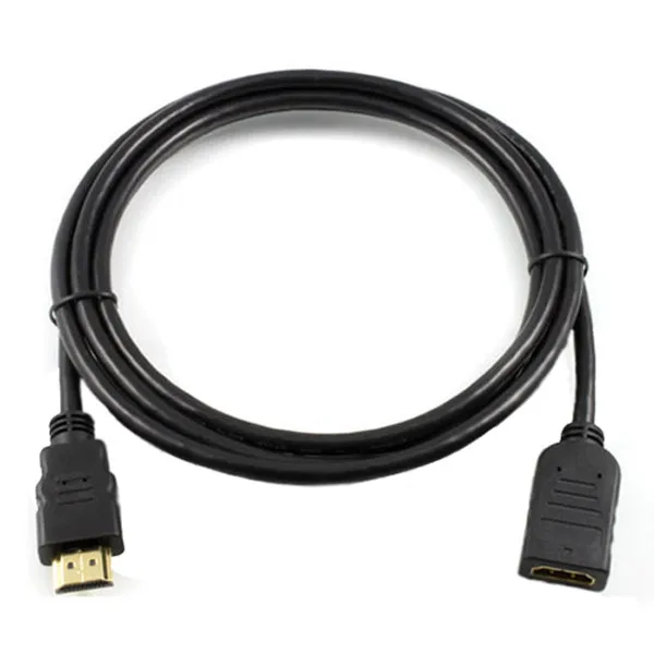Кабель HDMI Male-Female 1 м 2 м 3 м 5 м VCE 3D и 4 к высокоскоростной Удлинительный кабель, HDMI с Ethernet, поддерживает Реверсивный звуковой канал
