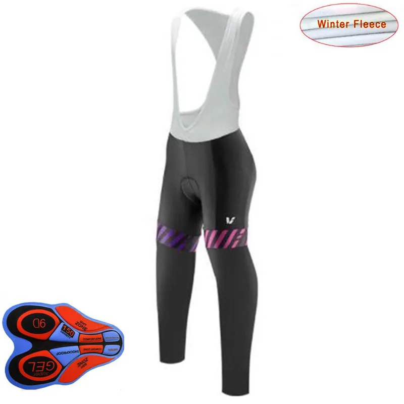 Черные/красные Liv зимние штаны для велоспорта 9d гелевая Накладка для велосипеда, брюки для велоспорта, длинные штаны для велоспорта Ciclismo, женская теплая флисовая одежда для велоспорта