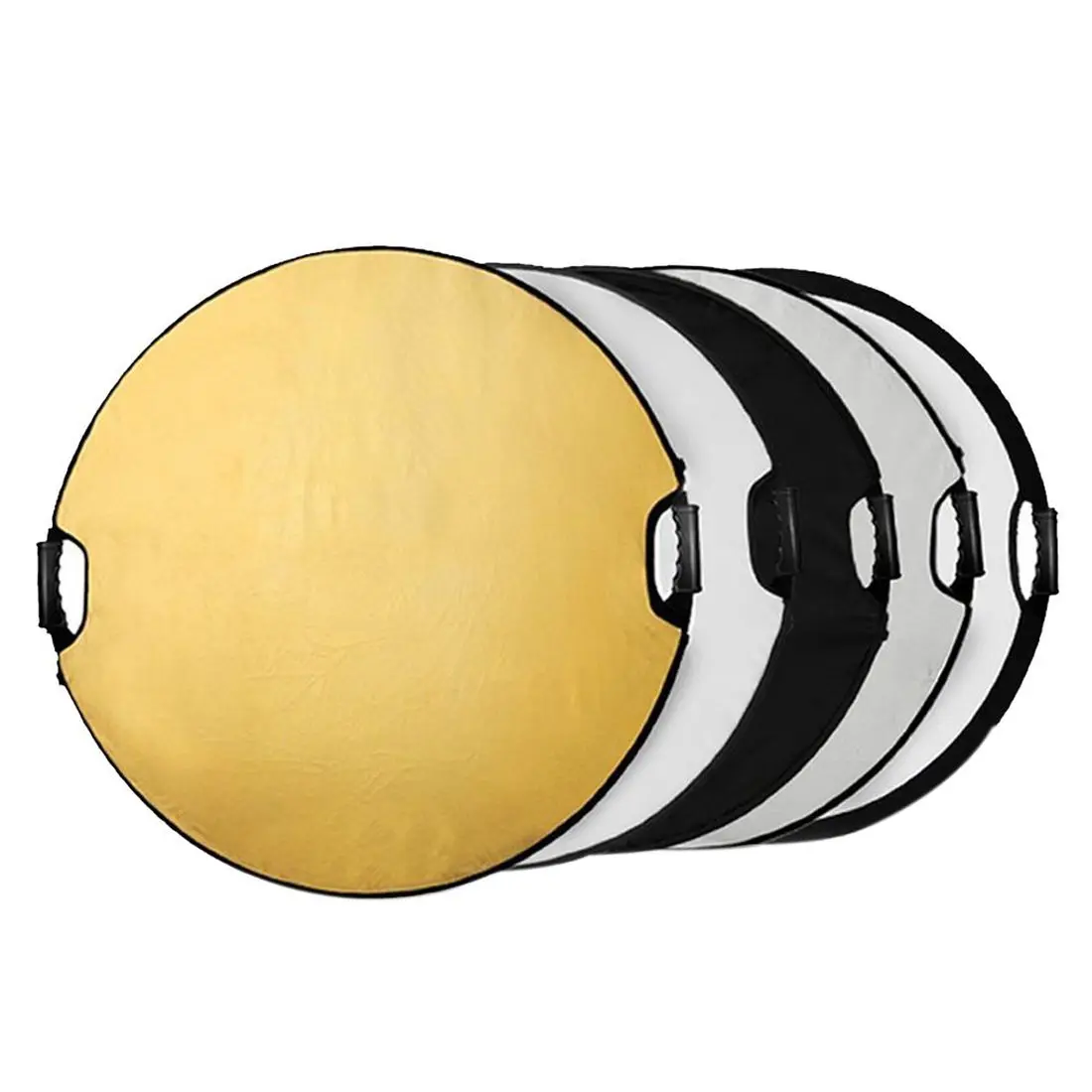 

5-in-1 32 inch (80cm) Round Reflector with Handle for Photography Photo Studio Lighting & Outdoor Lighting