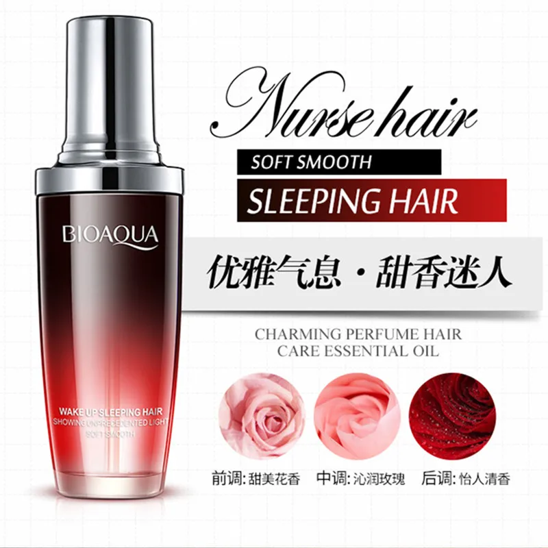 BIOAQUA Nourish Hair Essence Liquid Charming Perfume Hair Care Moisturizing Essential Refreshing Smoothing Hairdressing Care 15