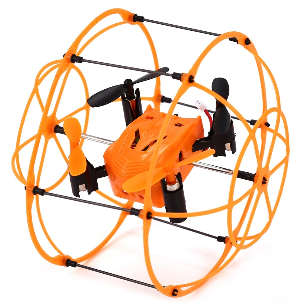 

Mini Drone Ball Helic Max Sky Walker 1336 2.4GHz 4CH Fly Ball RC Quadcopter 3D Flip Climbing Wall Roller RC Helicopter Toys