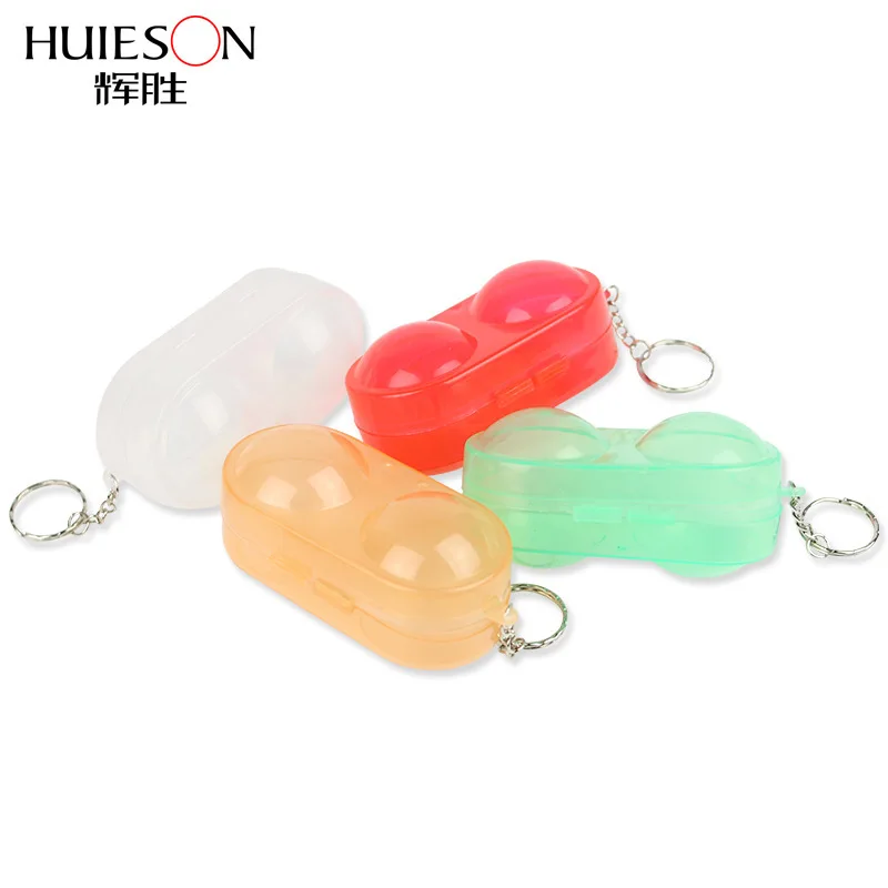 Huieson تنس طاولة الكرة الحاويات مربع الصلب البلاستيك حالة كرة بينغ بونغ صندوق تخزين مع المفاتيح تنس طاولة الاكسسوارات هدية