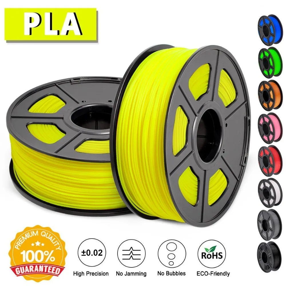 

SUNLU 1.75MM PLA/PLA+ Filament For 3D Printer Plastic PLA/PLA PLUS Filament 1KG Non-toxic Children Scribble Consumable