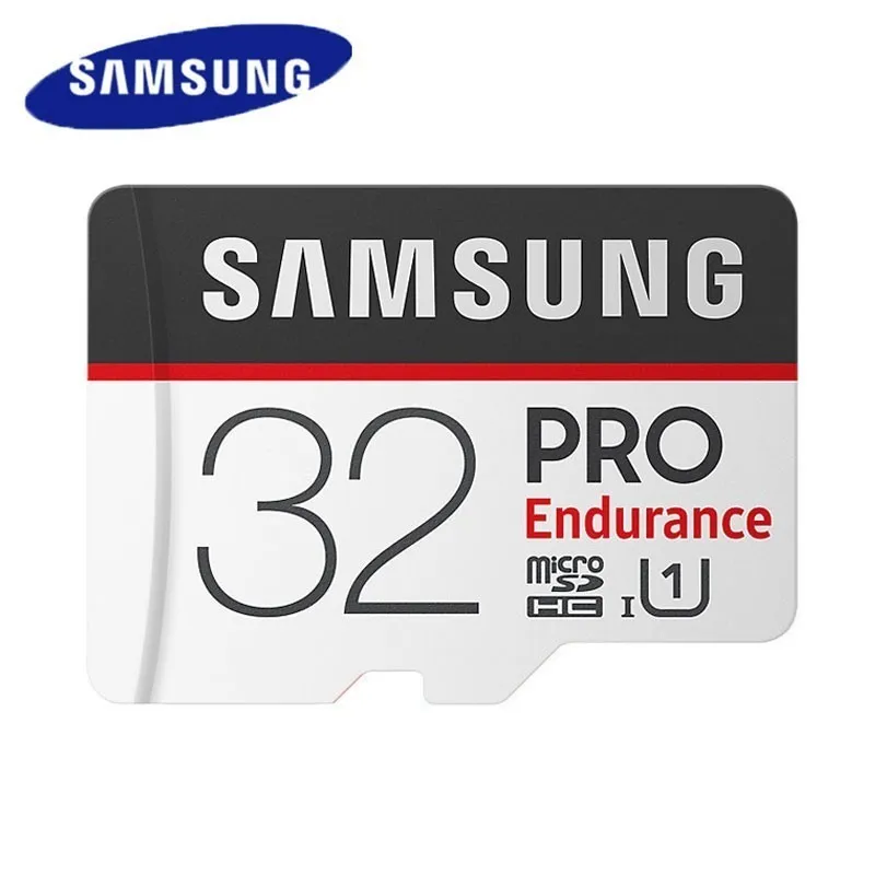Карта памяти samsung Micro Sd Pro Endurance 100mbs 128 Гб 64 ГБ 32 ГБ Sdxc Sdhc Class 10 C10 uhs-i транс флэш Microsd Новинка - Емкость: 32GB