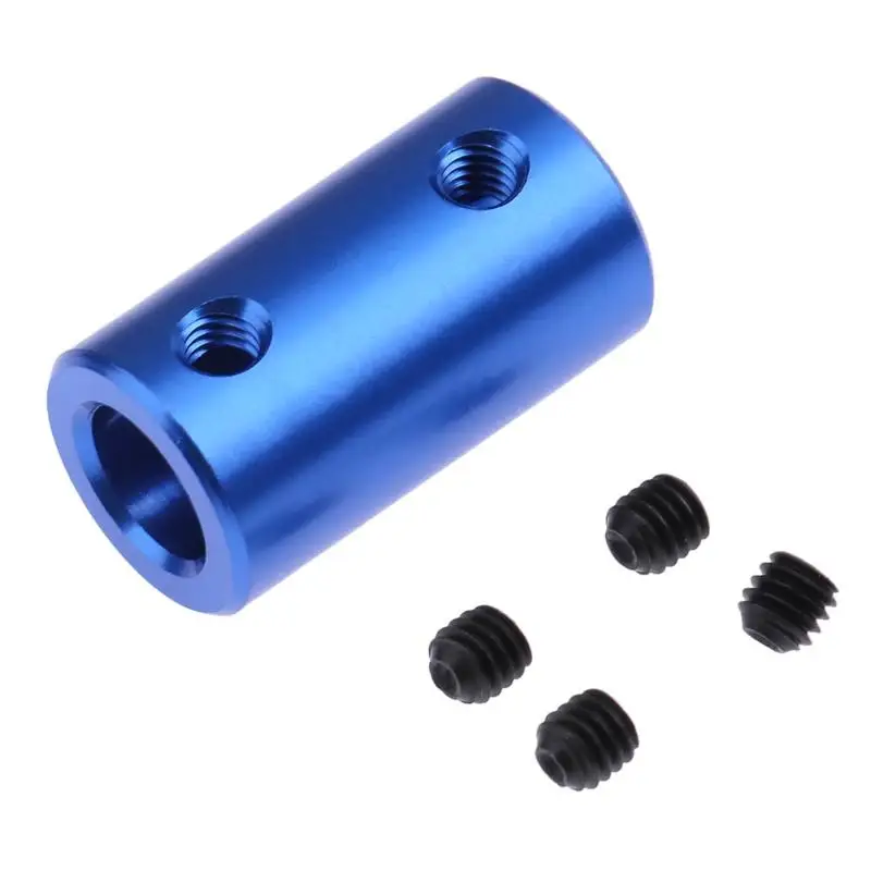 

Aluminum Alloy Coupling Bore 3D Printers Parts Blue Rigid Shaft Coupler Screw Part for Stepper Motor