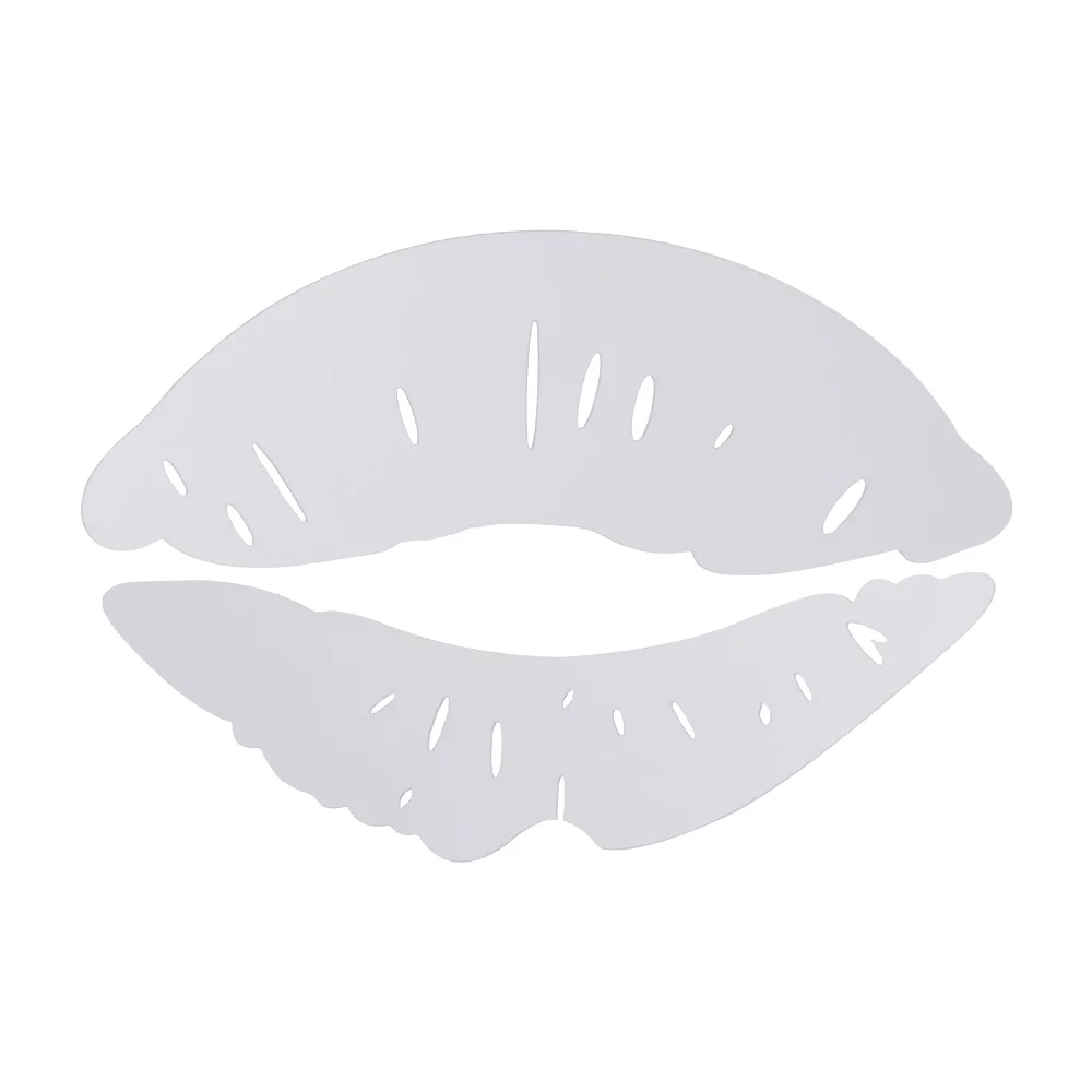 DIY Removable Plastic Mouth Lip Shaped Mirror Wall Sticker Home Room