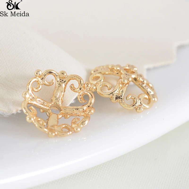 20 шт. бусины золотого цвета 10 х10 мм|diy jewelry findings|jewelry findingsjewelry accessories |