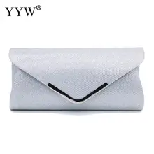 Серебряный женский кошелек с блестками, сумочка-клатч, сумка-мессенджер, качественная кожаная женская сумочка с клапаном, сумка на плечо, сумки через плечо