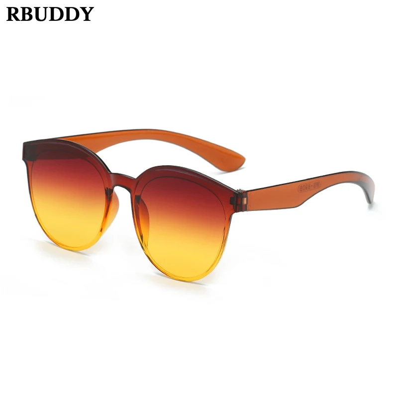 

Fashion Sunglasses Men&Women 2019 Round Transparent Candy Color Sun Glasses Eyewear Summer Shade Protect Glasses okulary UV400