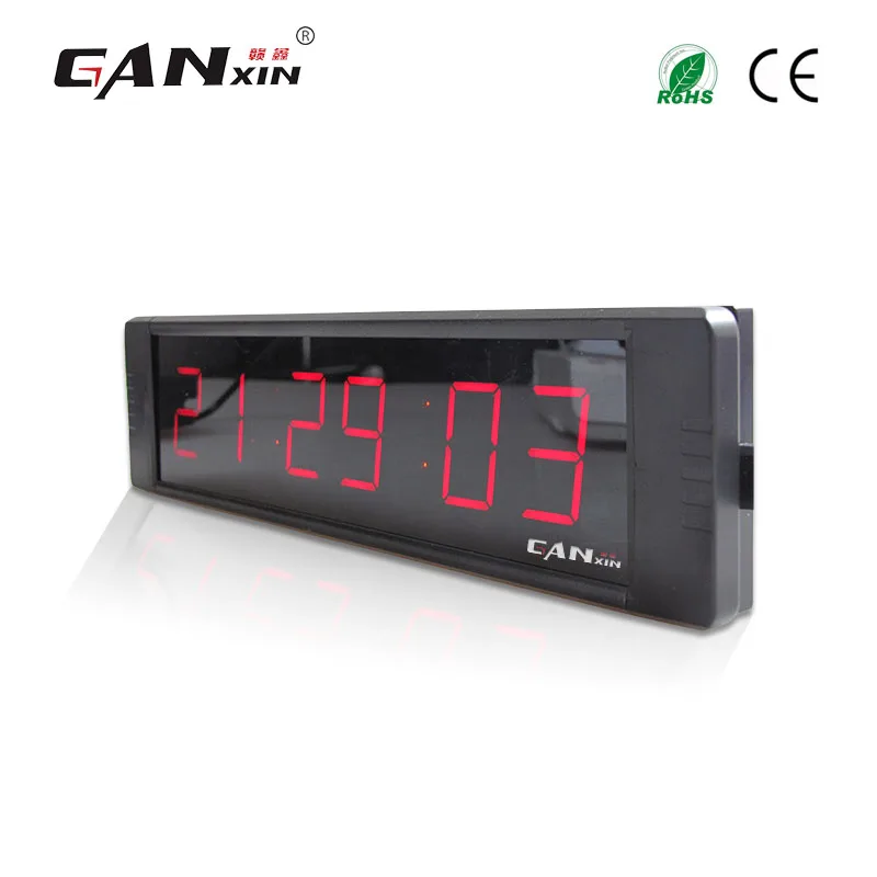 [Ganxin] 7 сегментные светодиодные цифровые настольные часы 1 дюйм|alarm clock|led digital