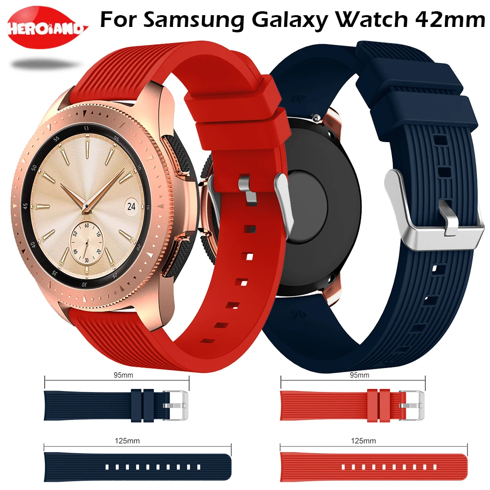 Ремешок для Samsung Galaxy Watch Active 2 40/44 мм Gear спортивный браслет наручных часов 20 ремешок