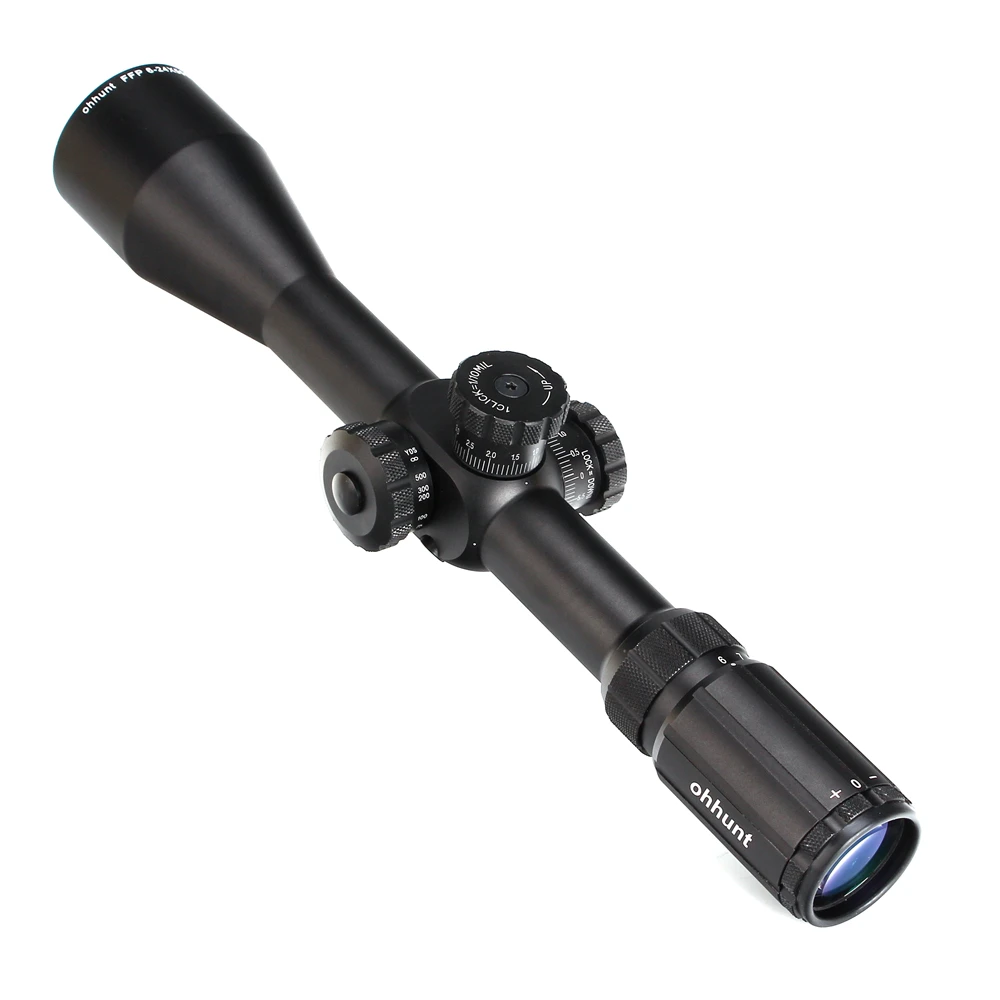 Ohhunt FFP 6 24X50 SF первый фокусный самолет область сторона Параллакс стекло