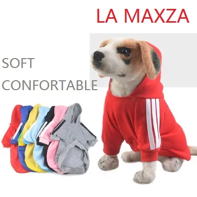 

La MaxZa Whole Sale Dog Clothes Pets Coats Soft Cotton Puppy Dog Clothes Adis Clothes For Dog New 2014 Autumn Pet Products