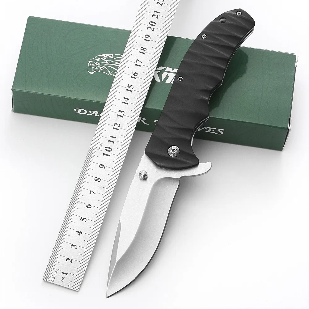 Buy Portable Folding Knife Sanding Blade Steel+ G10