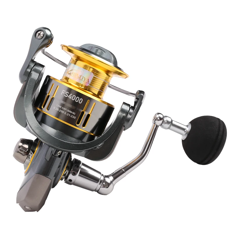Спиннинговая катушка TSURINOYA FS4000 5000 9 + 1BB максимальное усилие тяги 11 кг для морской