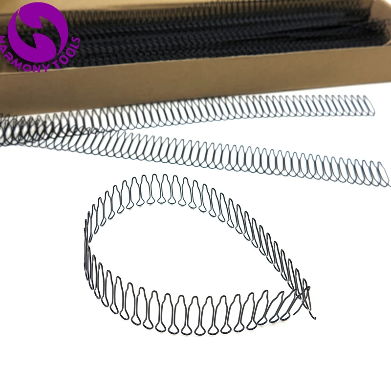 

Cheapest Shipping (5 Pieces, 55 teeth/piece) Black wire spring wig combs for wig cap pony tails and hair pieces
