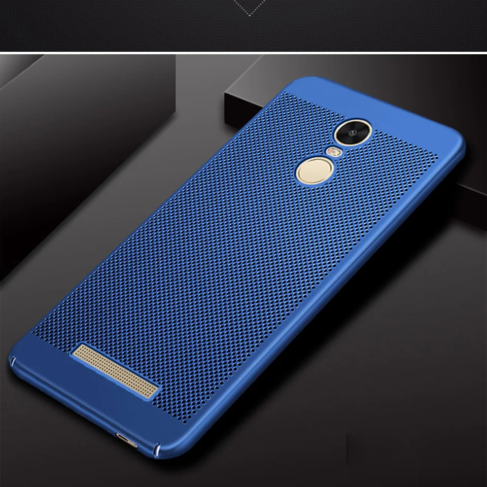 Plastic Hard Case For XiaoMi RedMi Note 3 3s 4 4A 4X iphone 8 7 SE 5 6 6s Plus Samsung S6 S7 S8 Edge Cover PC Mesh Phone Cases |
