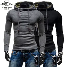 2016 Brand Mens Hoodies and Sweatshirt Men Fashion Long Sleeves Casual Suit Tracksuits Mens Summer Style Hip Hop S-3XL Plus Size