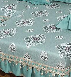 Pattern 2 Fyjafon 1 шт. чехол для дивана для гостиной жаккард синель кружева диван Чехлы противоскользящие диван полотенце Европейский стиль красный 18 см край - Цвет: Pattern 2