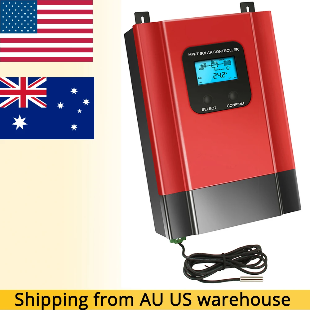 

eSmart3 MPPT 60A 40A Solar Charge Controller 12V 24V 36V 48V Auto Max 150V PV Input Backlight LCD Shipping from AU US Warehouse
