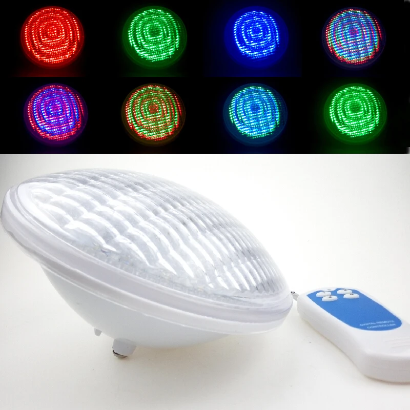 Светодиодный подводный светильник для бассейна 12 В переменного тока RGB 24 Вт