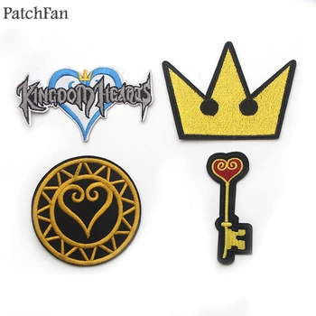 

20pcs/lot A0379 Patchfan cartoon Embroidered patch iron on Sewing for hat bag shoes Applique accessory for DIY Patchwork