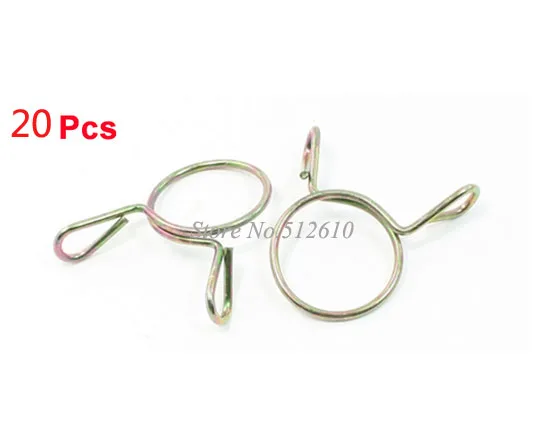 

20 x Washing Machine Drain Hose Metal Clip Clamp 1.2" Dia 2" Width